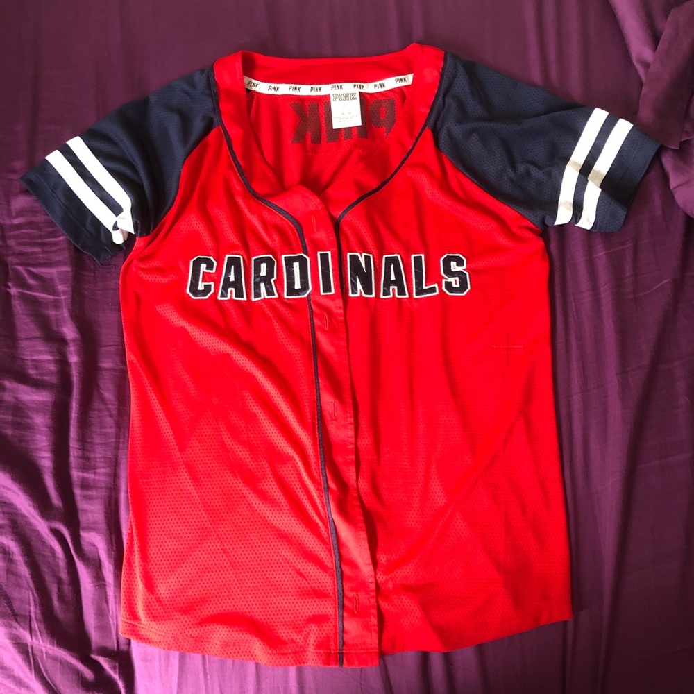 PINK baseball jerseys